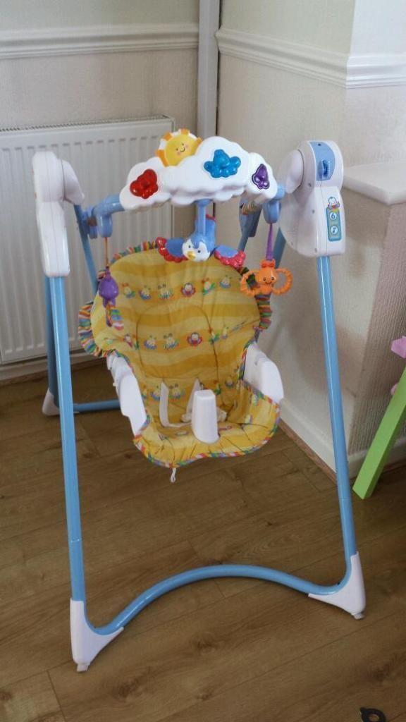 Baby Swing Like New Fisher Price Flutterbye Dreams Swing United