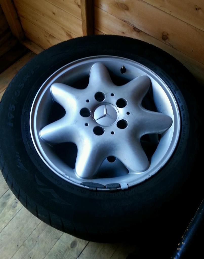Mercedes 15 alloy wheels for sale