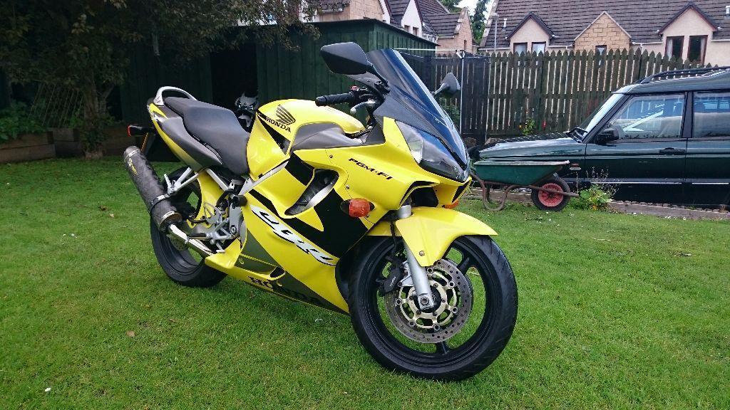 Honda cbr600f yellow #3