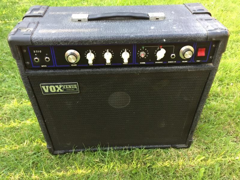 Amplifier Venue Vintage vintage 100 Vox gumtree guitar Guitar Lead