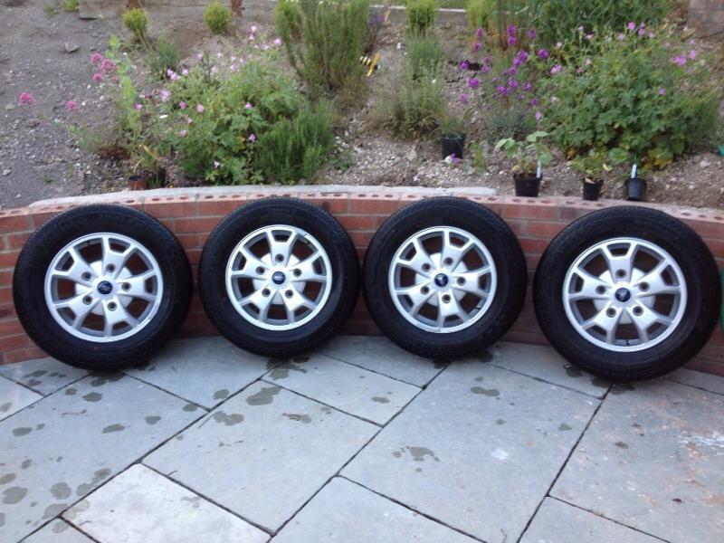 Ford transit alloy wheels and tyres #5