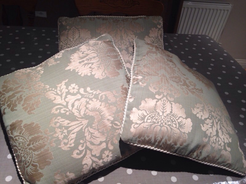 Curtains with matching cushions United Kingdom Gumtree