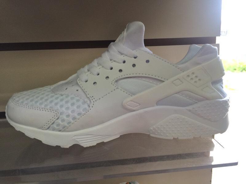 white huaraches mens size 12