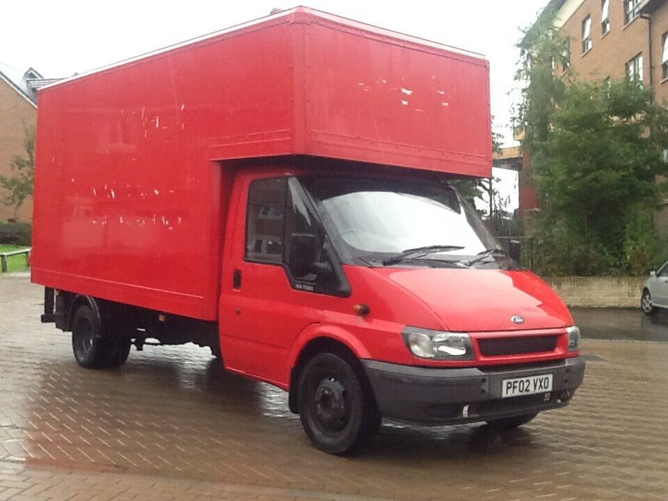 Luton tail lift van ford transit 190 luton