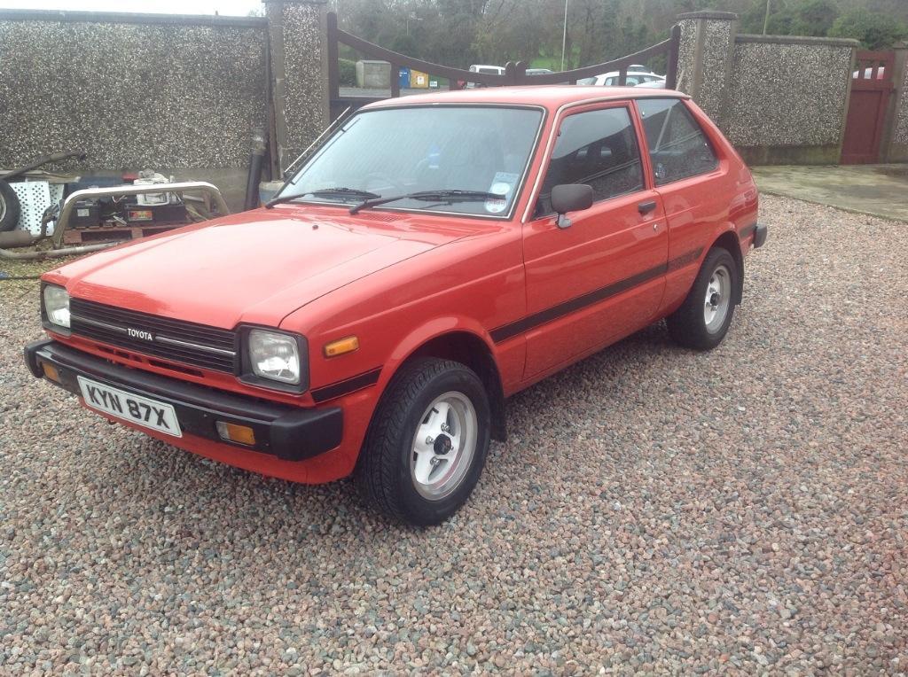 Toyota starlet rwd for sale in ireland