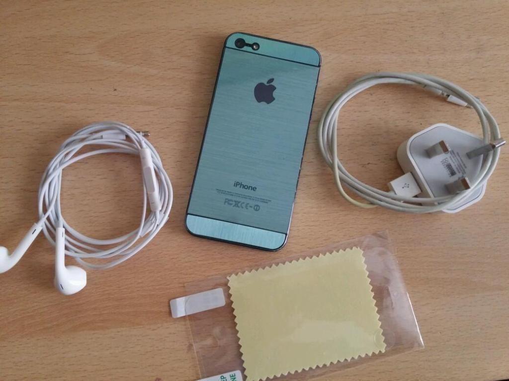 16GB EE NO OFFERS - IPHONE 5 16GB ON EE NETWORK. CUSTOM COLOUR. USED ...