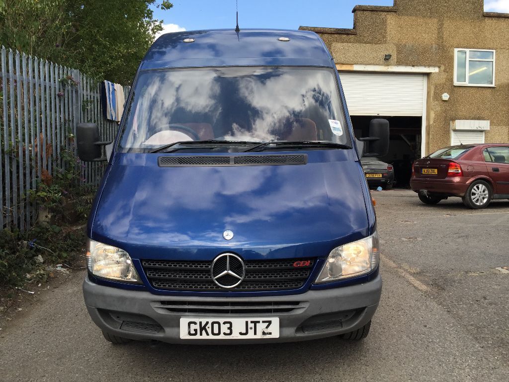 Mercedes benz sprinter semi-automatic uk