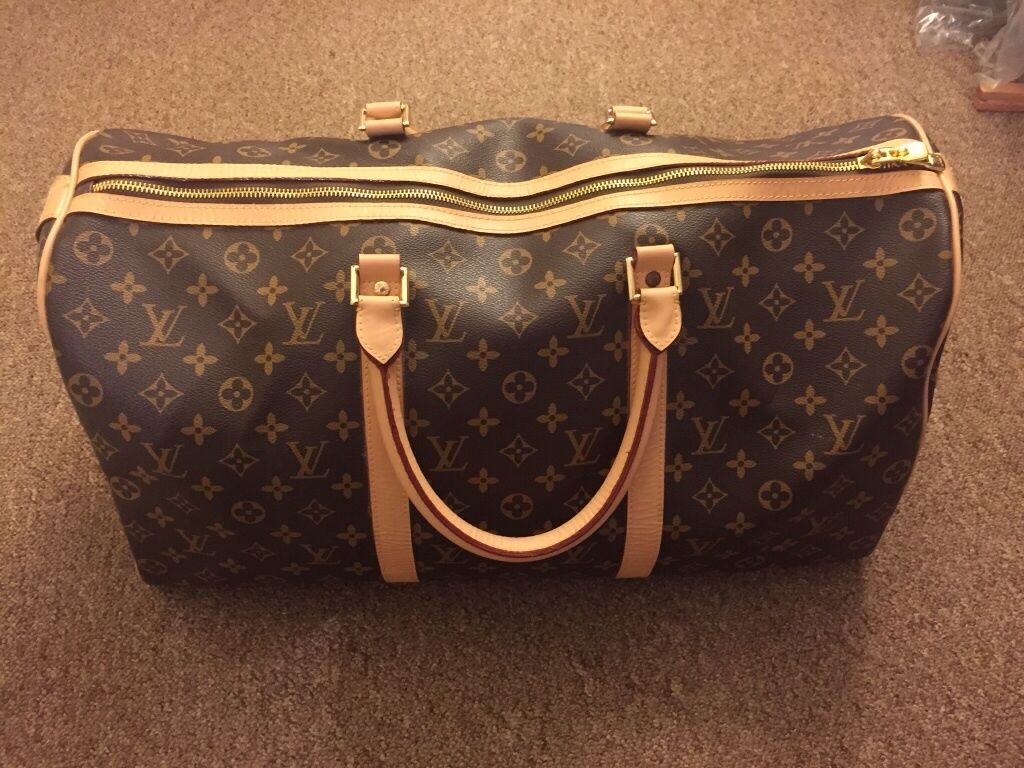 Louis Vuitton keepall 55 travel bag