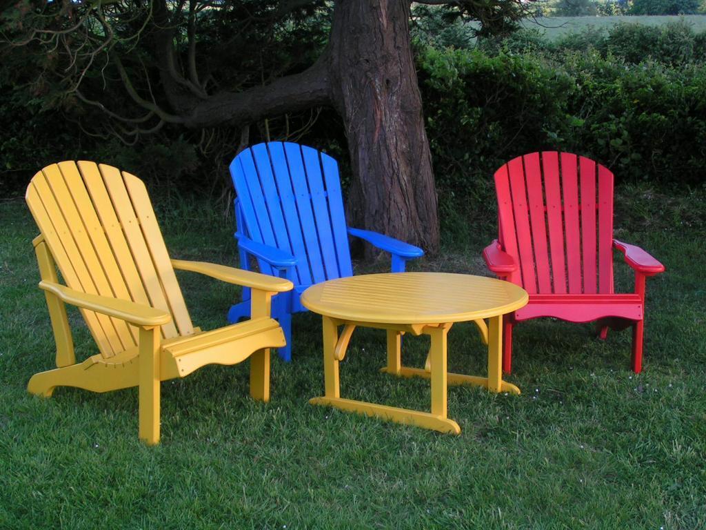 Garden chairs Adirondack-style - Warehouse HALF-PRICE SALE!  Lurgan 
