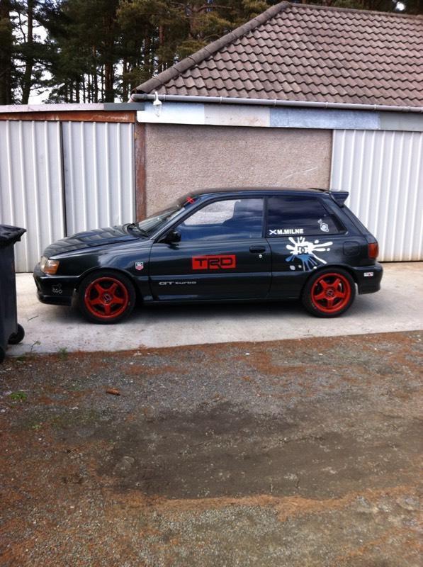 toyota starlet gt turbo for sale scotland #6