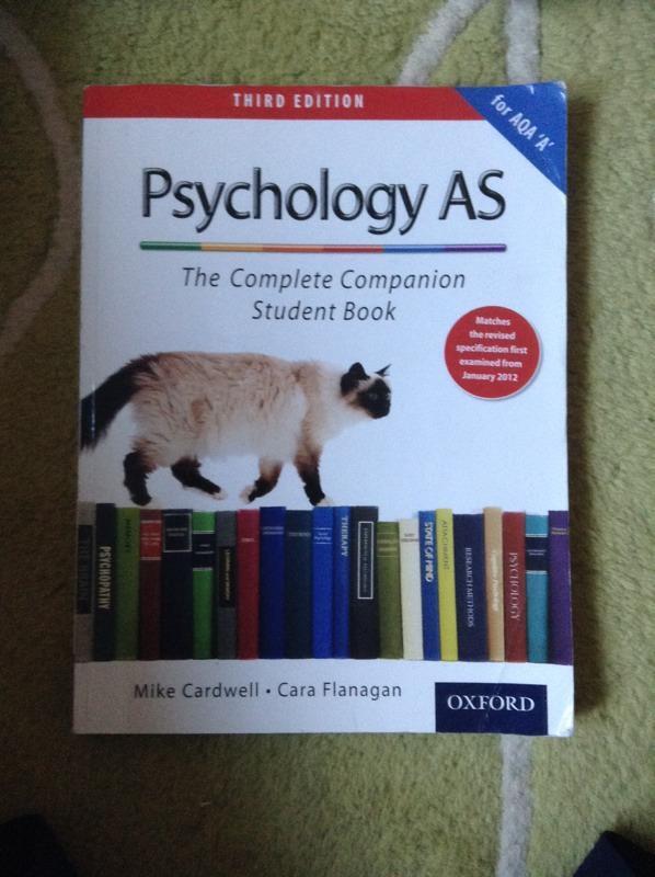 Aqa a as level psychology book Buy, sale and trade ads