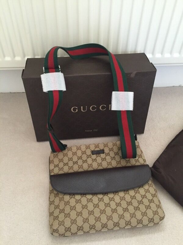 Original GG Gucci Messenger Bag