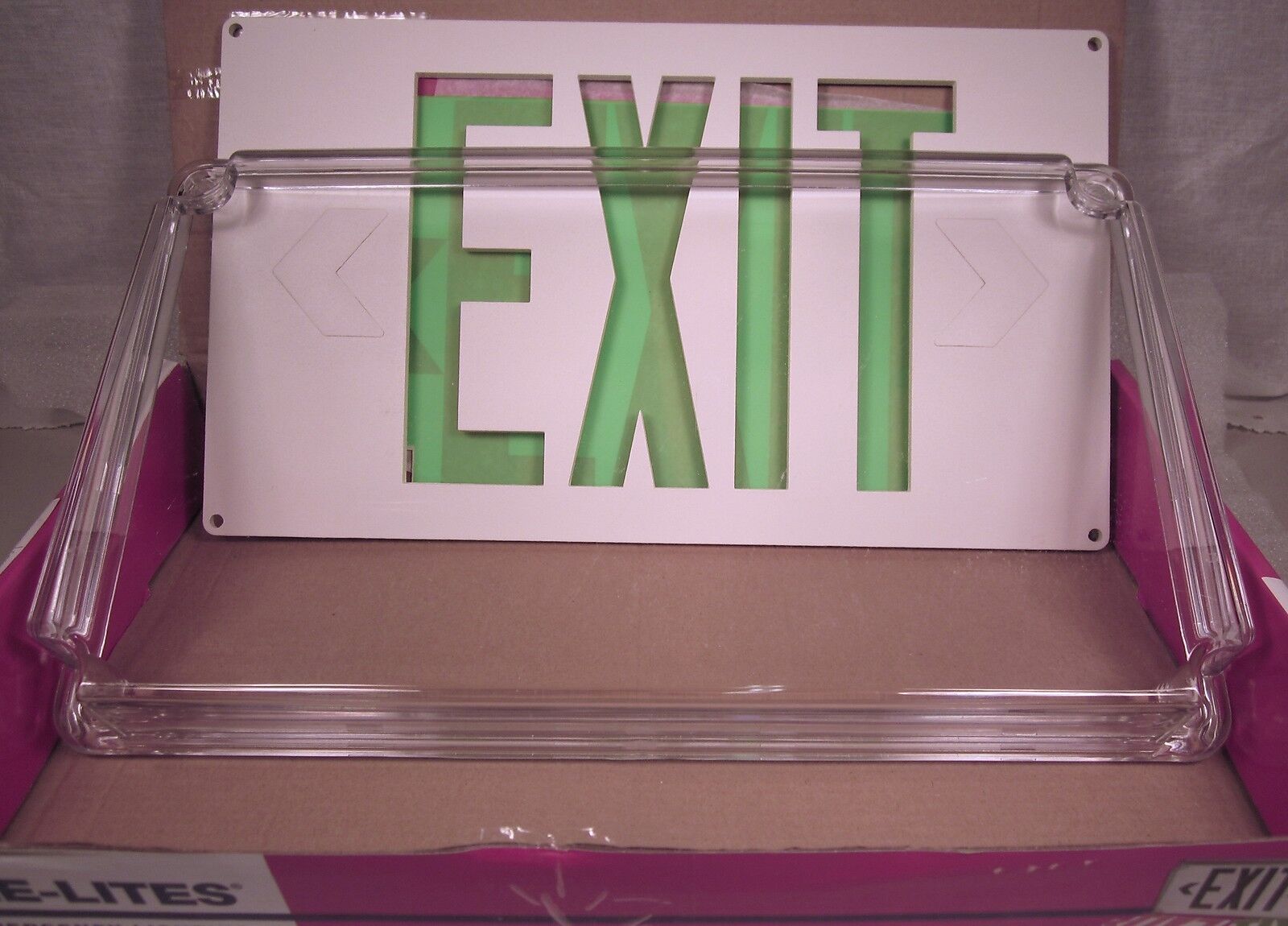 Cooper Lighting Sure Lites White Universal 2 Face Exit Conversion Picture 1 Of 3