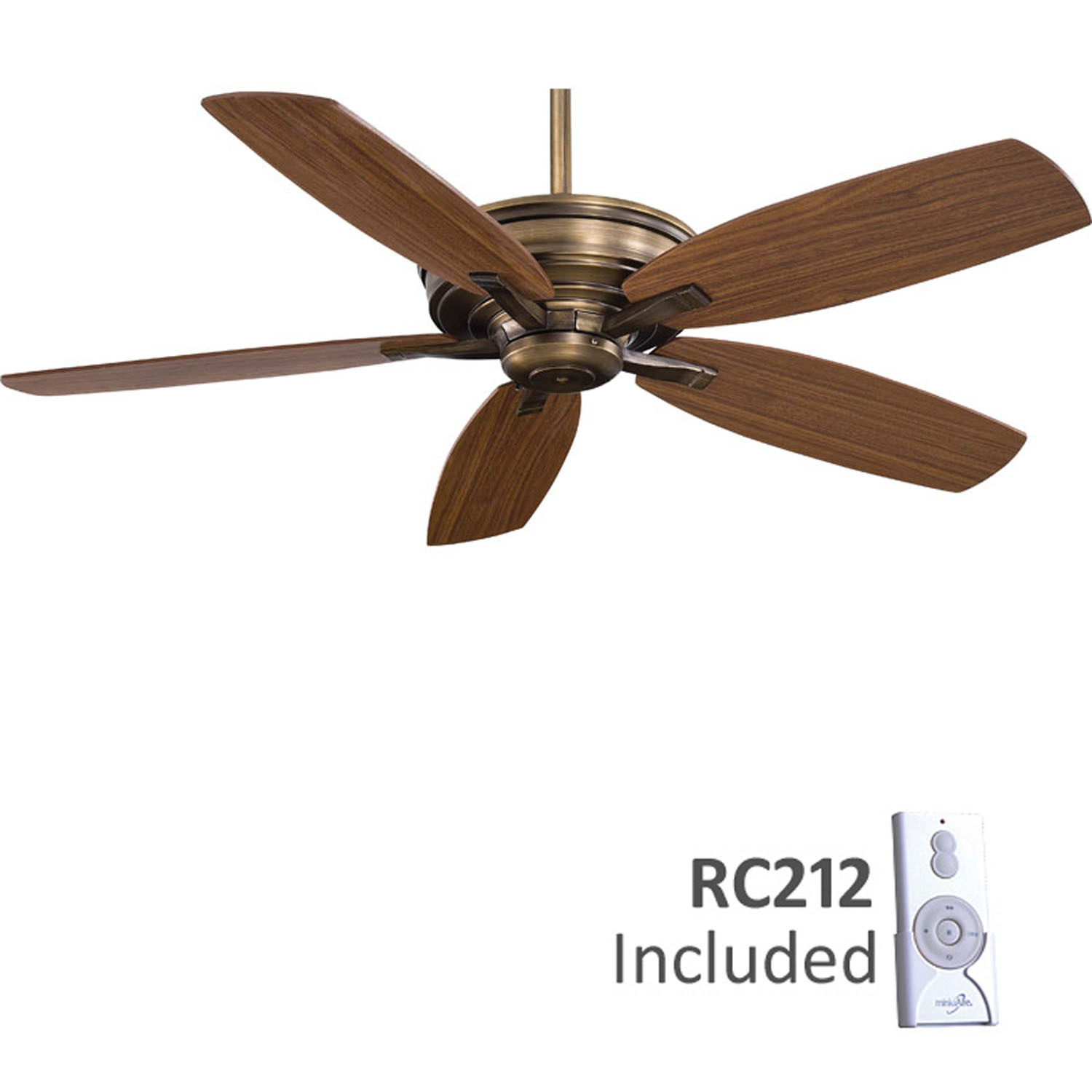 Minka Aire Kafe Xl 60 Inch Cognac Ceiling Fan Picture 1 Of