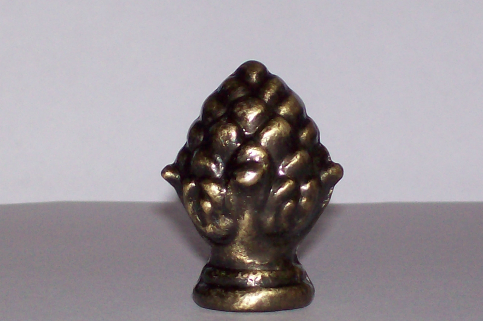 Brass Pineapple Finial Antique Finish 1 3 8 H Lamp Part 50065j Picture 1 Of 3