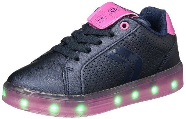 Geox J Kommodor A Scarpe da Ginnastica Basse Bambina Blu Navy/Fuchsia Geox J Kommodor A Scarpe da Ginnastica Basse Bambina Blu Navy/Fuchsia