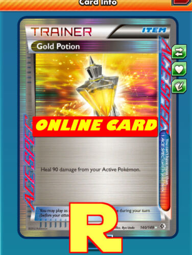 Pokemon Einzelkarten Ace Spec Gold Potion For Pokemon Tcg Online Digital Ptcgo In Game Card Sammeln Seltenes Lepdom Si