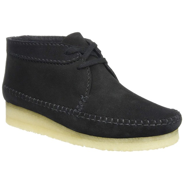 Clarks Originals Weaver nero LINEA DONNA STIVALI SCAMOSCIATI Wallabies Clarks Originals Weaver nero LINEA DONNA STIVALI SCAMOSCIATI Wallabies