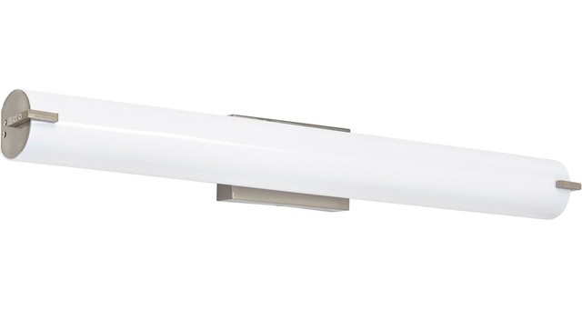 Sleek Dimmable Frosted Bathroom Vanity Light Fixture 300k Led Sleek Dimmable Frosted Bathroom Vanity Light Fixture 300k Led Cylinder Bar 36
