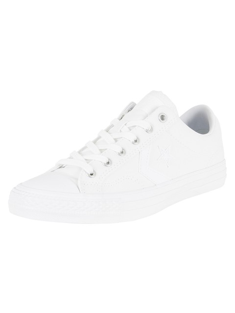 Converse Uomo Giocatori di Star Player OX Bianca Converse Uomo Giocatori di Star Player OX Bianca