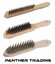 Silverline Heavy Duty 2-6 Row Steel Wire Brush 290mm - Paint Rust Metal Remover