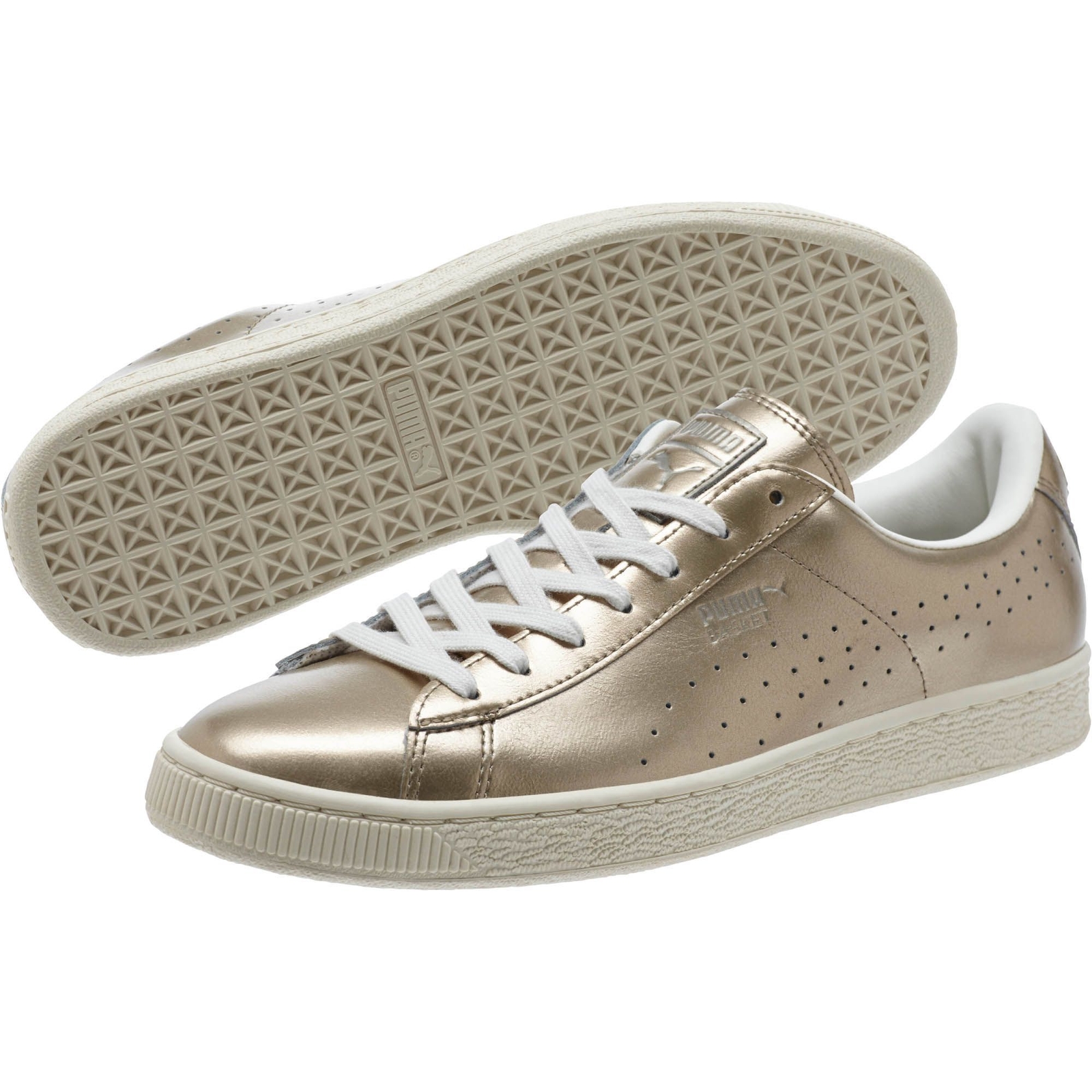 puma basket classic citi metallic men's sneakers puma basket classic citi metallic men's sneakers