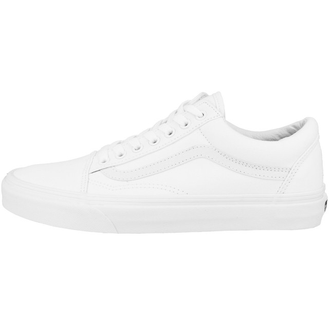 VANS OLD SKOOL SCARPE TEMPO LIBERO SPORT da Ginnastica CLASSIC SKATER BIANCO VANS OLD SKOOL SCARPE TEMPO LIBERO SPORT da Ginnastica CLASSIC SKATER BIANCO