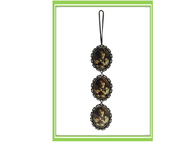 schöner Wohnen Bilderrahmen 3er - antik mit Kette | eBay schöner Wohnen Bilderrahmen 3er - antik mit Kette | eBay