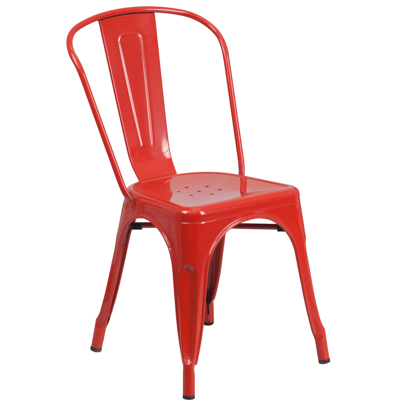 Tolix Style Chair Metal Industrial Outdoor Restaurant Bistro 4