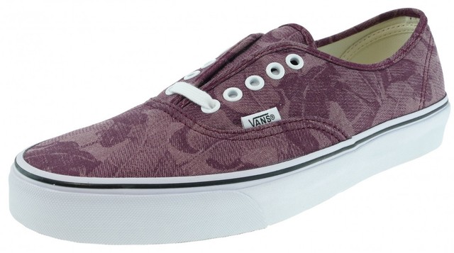 Vans AUTHENTIC Classics chambray leaves windsor wine Vans AUTHENTIC Classics chambray leaves windsor wine