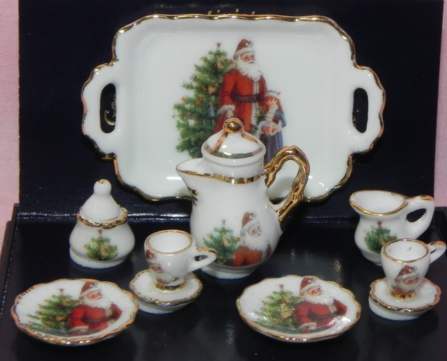 reutter porcelain miniature tea sets