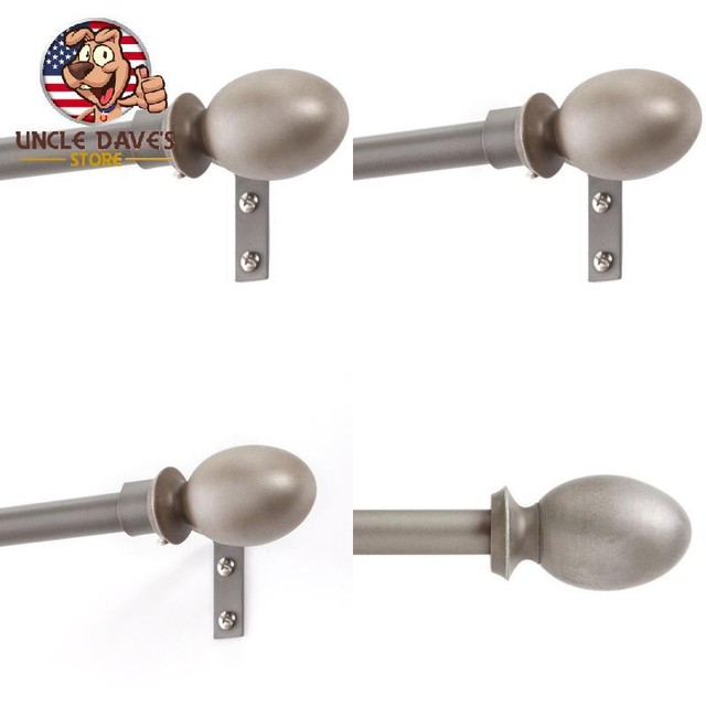 Kenney Baldwin Window Curtain Rod 28 To 48 Inch Antique Pewter Kenney Baldwin Window Curtain Rod 28 To 48 Inch Antique Pewter