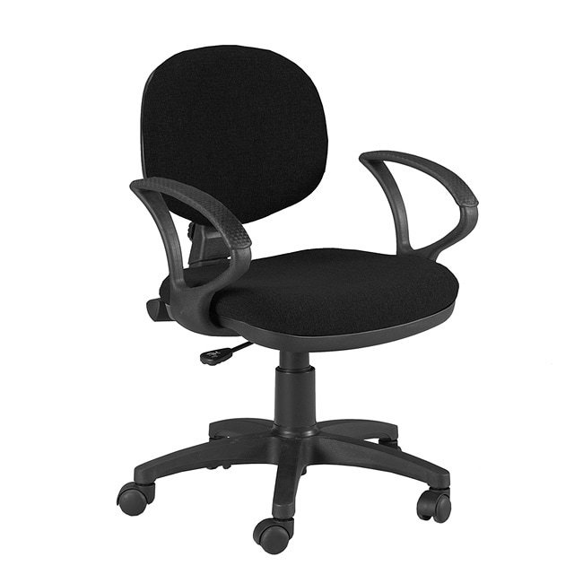 Martin Universal Design Stanford Mid-back Office Chair With Arms ... Martin Universal Design Stanford Mid-back Office Chair With Arms ...