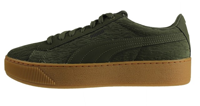 Puma Vikky piattaforma VR Scarpe Da Ginnastica da Donna Verde Oliva Sport Ginnastica Puma Vikky piattaforma VR Scarpe Da Ginnastica da Donna Verde Oliva Sport Ginnastica