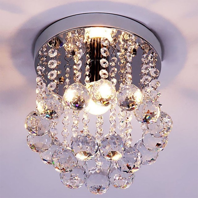Modern Crystal Chandelier Lighting Decor Ceiling Lamp Flush Rain Modern Crystal Chandelier Lighting Decor Ceiling Lamp Flush Rain Drop Elegant