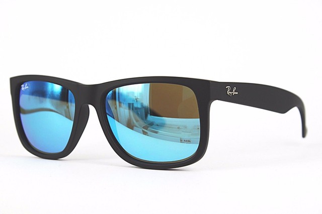 ray ban justin blau verspiegelt ray ban justin blau verspiegelt