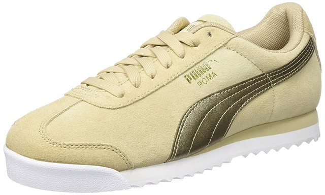 Beige 37 EU PUMA ROMA CLASSIC MET SCARPE DA GINNASTICA BASSE DONNA 4057827879049 Beige 37 EU PUMA ROMA CLASSIC MET SCARPE DA GINNASTICA BASSE DONNA 4057827879049