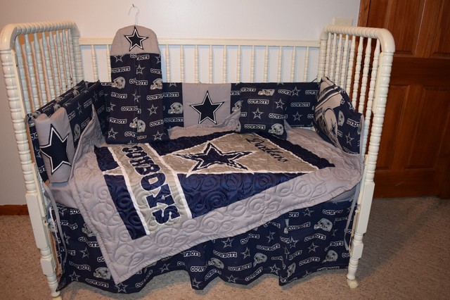 Crib Bedding Nursery Set Made With Dallas Cowboys Fabric Ebay Crib Bedding Nursery Set Made With Dallas Cowboys Fabric
