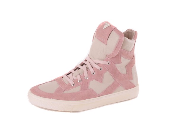 Guess Donna Scarpe da ginnastica con lacci Rosa 518 Guess Donna Scarpe da ginnastica con lacci Rosa 518