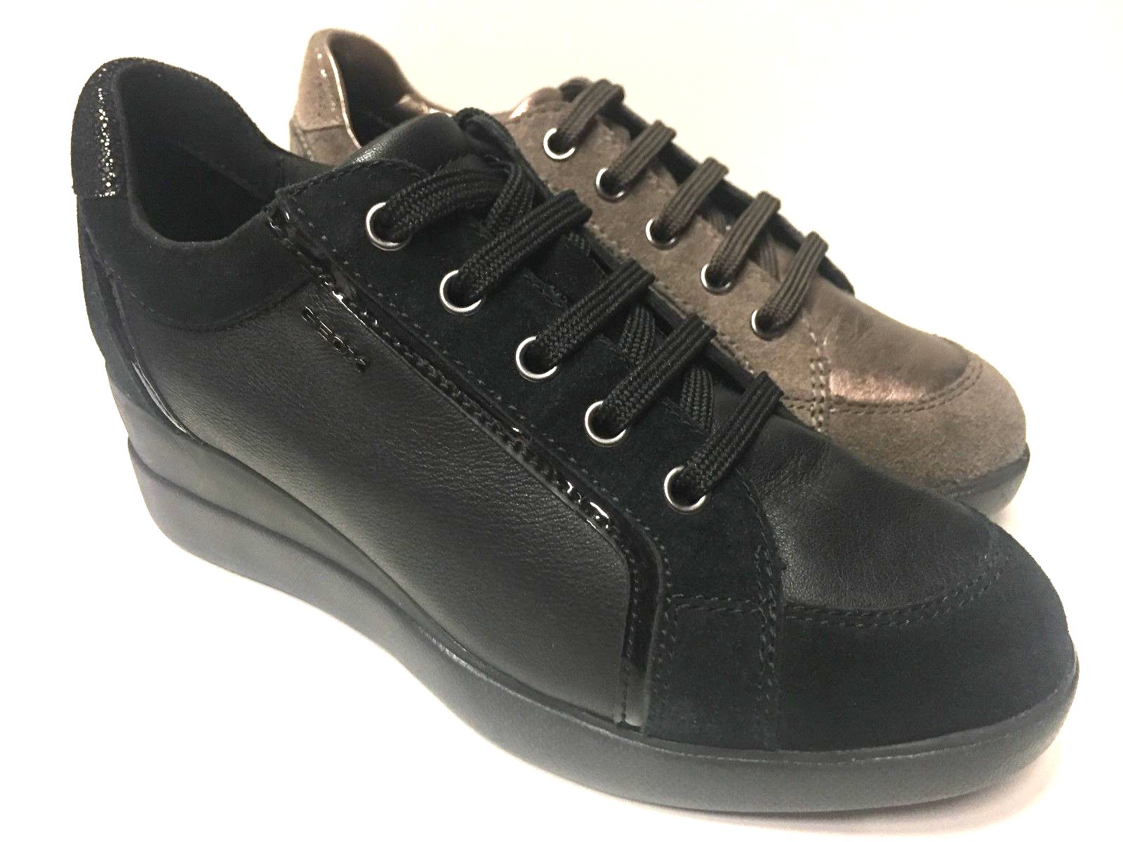 SCARPE SNEAKERS DONNA GEOX ORIGINAL STARDUST D6430A PELLE SHOES LEATHER A/I 2016 SCARPE SNEAKERS DONNA GEOX ORIGINAL STARDUST D6430A PELLE SHOES LEATHER A/I 2016