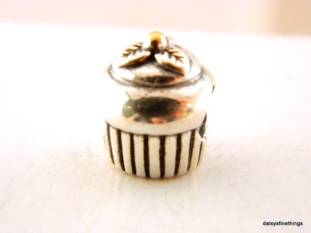 charm pandora cupcake charm pandora cupcake