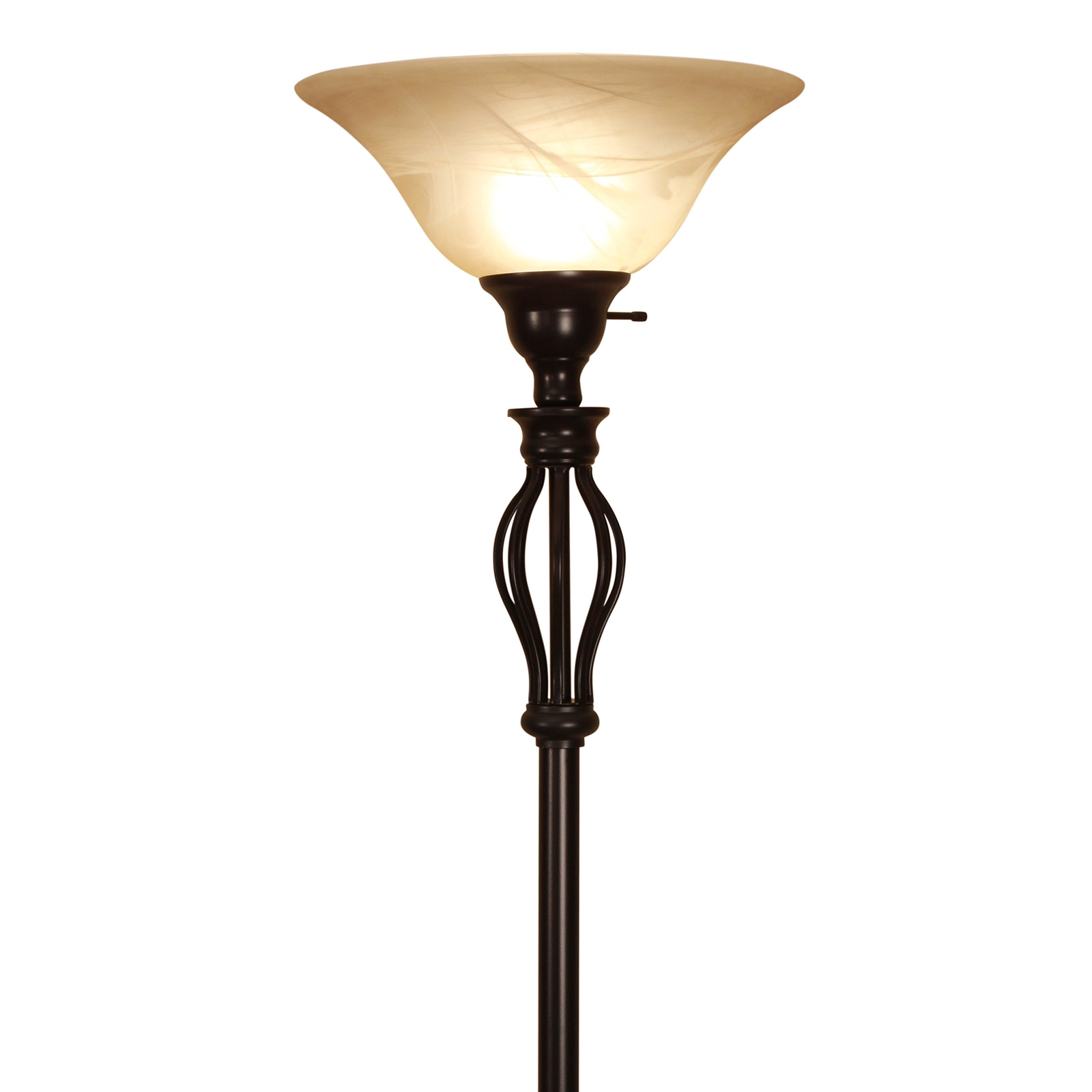 Lightaccents Floor Lamp 70 Inches Height Traditional Iron Scrollwork Picture 1 Of 6