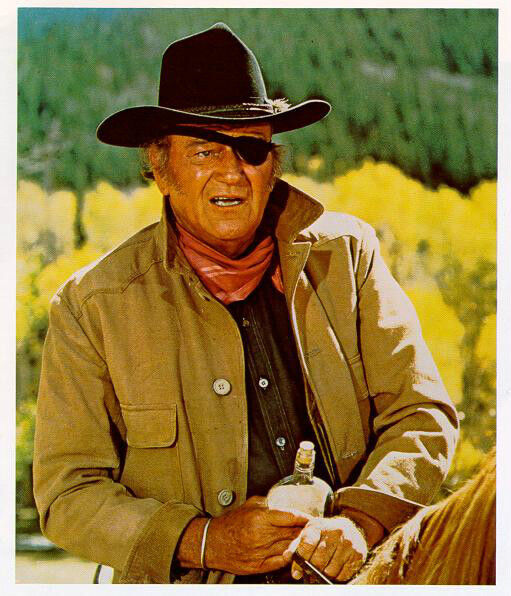 John Wayne Rooster Cogburn True Grit Western Cowboy Photo Poster Print ...