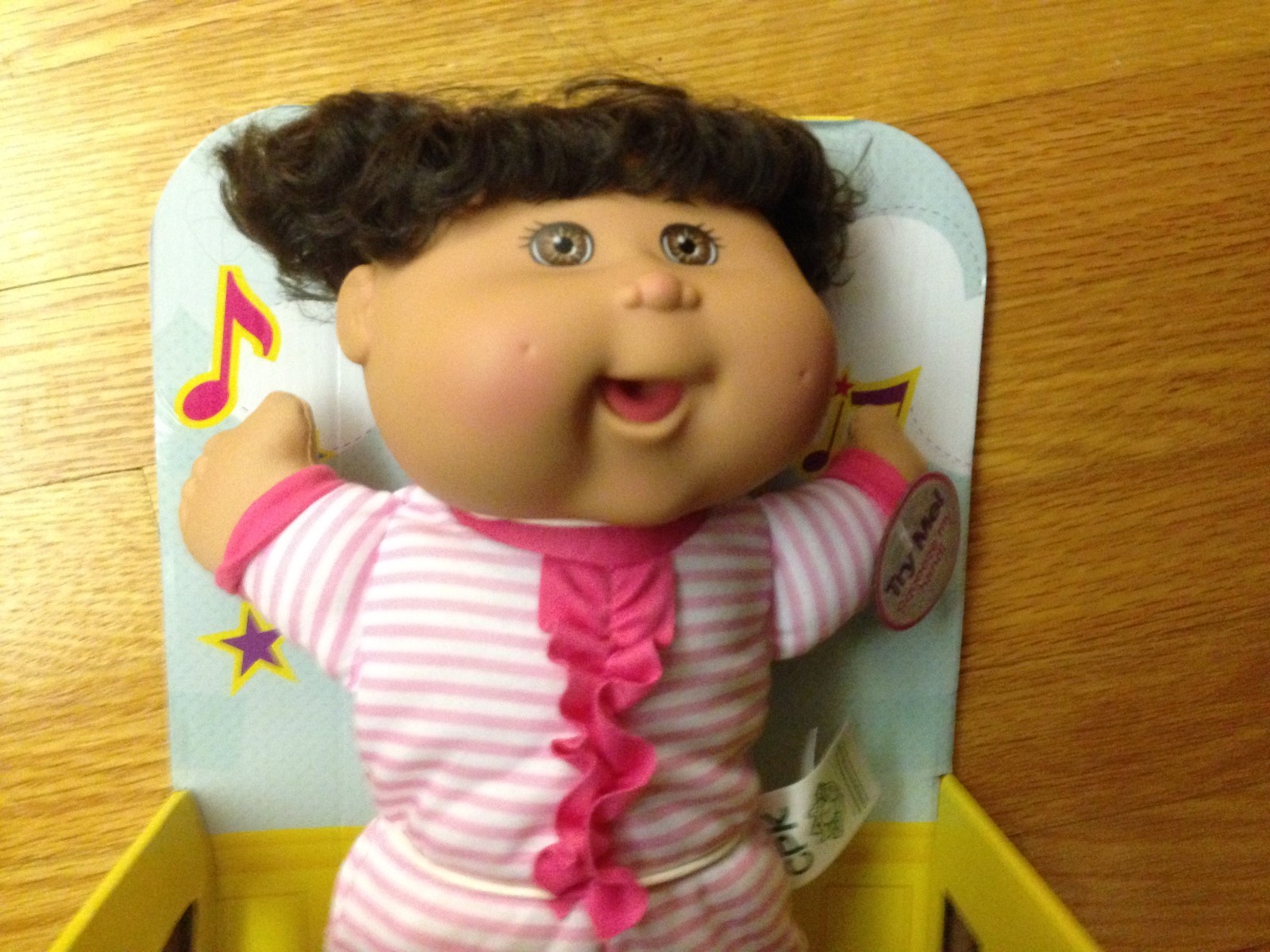 Cabbage Patch Kids Darker Aa Brown Eyes Electronic Pajama Dance 4