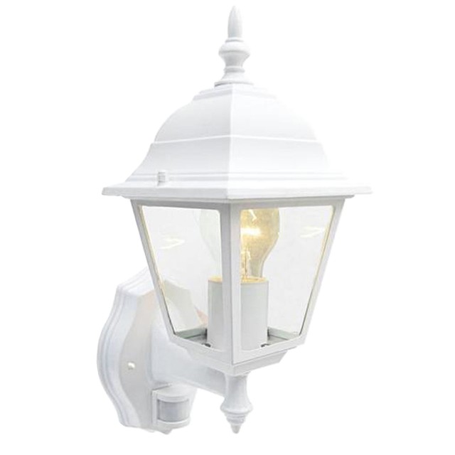 Pir Sensor Security Light White Coach Lantern Movement Detecting Pir Sensor Security Light White Coach Lantern Movement Detecting Outdoor Lamp