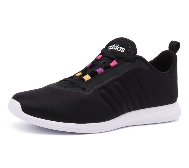 adidas cloudfoam ladies trainers black adidas cloudfoam ladies trainers black