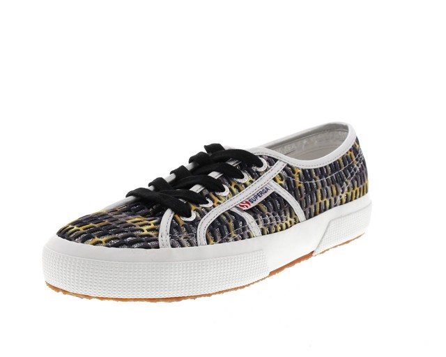Superga Sneakers meshmulticolw 2750 grigio scuro giallo Superga Sneakers meshmulticolw 2750 grigio scuro giallo