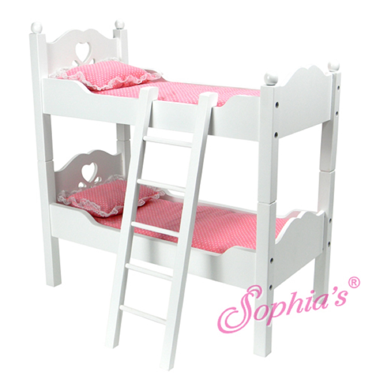 Badger Basket Doll Bunk Beds With Ladder And Storage Armoire Fits Badger Basket Doll Bunk Beds With Ladder And Storage Armoire Fits American Dolls 01856