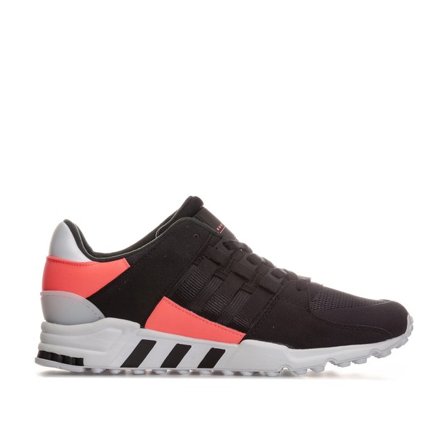 Da Uomo Adidas Originals EQT Sostegno Ultra Scarpe Da Ginnastica in Nero Rosa Da Uomo Adidas Originals EQT Sostegno Ultra Scarpe Da Ginnastica in Nero Rosa