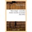 Mon Utopie: Nouvelles Etudes Morales Et Sociales (Ed.1892) (Sciences Sociales) S